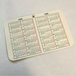 ROLEX Calendar 1998-1999